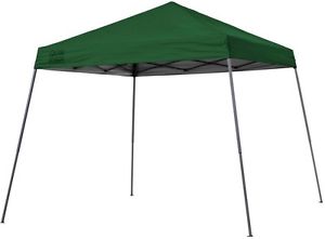 Quik Shade Canopy Tent Instant Outdoor Protector Shelter Cover 12 x 12 ft. Green