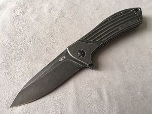 Zero Tolerance Taschenmesser ZT-0801BW ELMAX Stitangriff Flipper