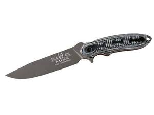 272415 Buck Survial-Knife, PUNK, 5160 Carbon Stahl, nicht-rostfrei, beschichtet