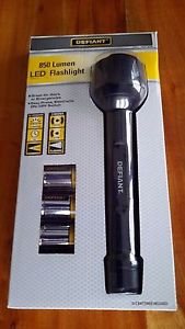 10x Defiant Flashlight 850 Lumen LED Flashlight..NEW..SAME DAY SHIP. 10 pack lot