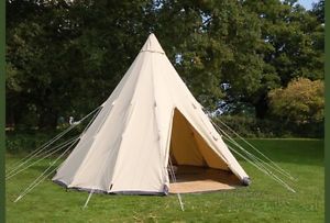 6 metre Ultimate Single Pole Tipi