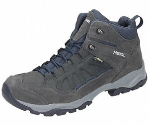 Meindl Nebraska Mid GTX, Gr. 8 (42), Neu, UVP 169,95€, Grau/Blau