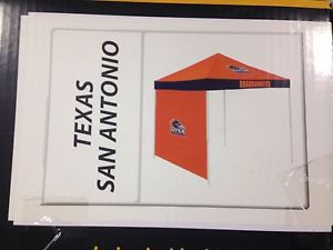 UTSA University Of Texas San Antonio 9X9 Canopy With Side Shade!! Tailgate Tent