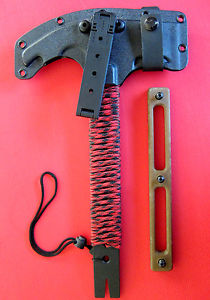 Used Hardcore Hardware Australia Rhino Tactical Axe Tomahawk Paracord G-10