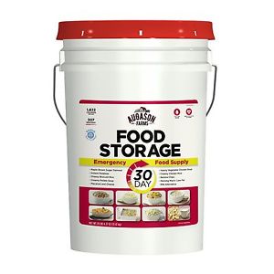 30-Day Emergency Food Storage Survival Supply Pail Rations