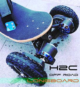 REAL OFF ROAD ELECTRIC LONGBOARD SKATEBOARD WIRELESS CONTROL