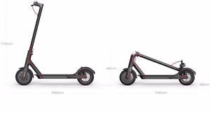 EAS 12.5kg 30km Folding Intelligent BMS Electric Scooter