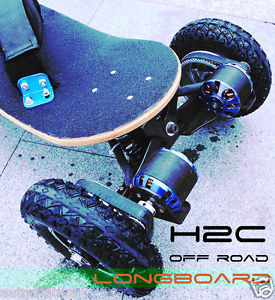 H2C OFF ROAD ELECTRIC SKATEBOARD LONGBOARD WIRELESS CONTROL