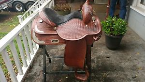 Circle Y Western Pleasure Equitation Show 16 inches Saddle