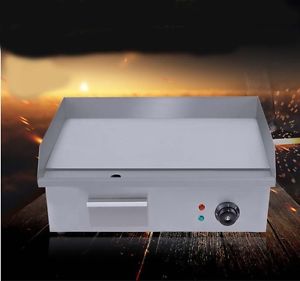 Commercial Teppanyaki Thickened Hot Plate BBQ Stainless Steel Electric Grill *