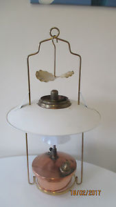 COPPER Vintage Tilley Tilly Oil Hanging Lamp KL80