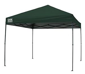 Quik Shade Expedition Ex100 (10 X 10) Straight Leg Instant Canopy, Oregon Green