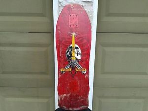 Vintage Skateboard Rare Powell Peralta Skull and Sword Original Rare USA