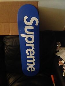 100 % Authentic Blue Classic Supreme Board Deck Sean Cliver Hook Ups