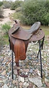 TOP QUALITY AUSTRALIAN SADDLE Rare  FOX POLEY Crossover Endurance or trail