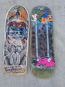 Vintage Skateboard Mike Vallely Barnyard