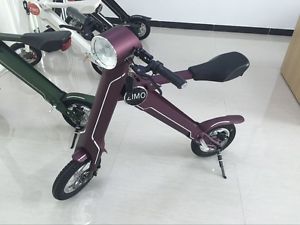 Electric folding scooter