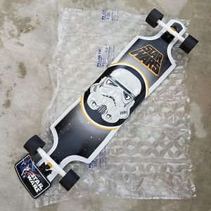 Ltd Ed STAR WARS Santa Cruz STORMTROOPER CRUZER Longboard Skateboard NEW RARE