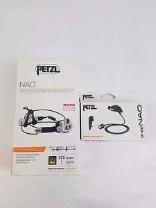 NEW Petzl Nao headlamp 575 lumens with bonus FREE Belt Kit, a $34.95 value