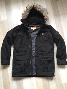 FJÄLLRÄVEN Yupik Winterjacke Parka Größe M (eher Größe L) schwarz