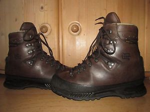 HANWAG ALASKA GORE-TEX ECHTLEDER STIEFEL,Gr.44 UK:9,5 SUPER WEICHES LEDER,TOP!!!