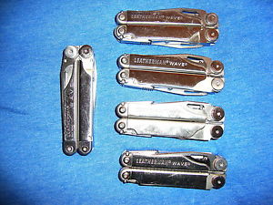 DEALER LOT OF 5 WAVE   LEATHERMAN MULTITOOLS LISTED SERIAL NUMBERS!!!!LOOK!!!!!!