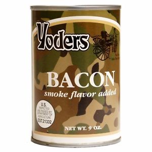 X 10 Yoders Canned Bacon