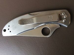 vintage SPYDERCO DELICA 2 SS AUS-6 SEKI CITY -- w/o Boye dent -- super rare find