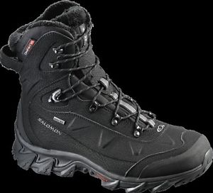 Salomon Nytro GTX mens Black Winter shoes 42