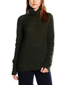 Verde (Rosin) (TG. Small) Gestuz Oba Roll Neck-Felpa Donna Verde (Rosin) Small