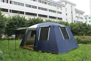 8-12 Persons Comfortable Pop Up 1's Waterproof Outdoor Camping Hiking Tent @