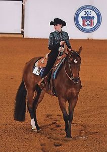 Lindsey James Horsemanship Top and matching Sundance Show Pad Size 0