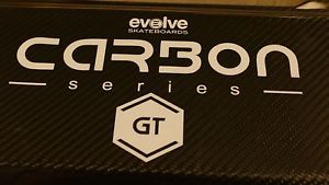 Evolve Carbon GT AT Skateboard with Street kit and 107 mm Wheels