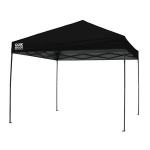 10 x 10 ft Adjustable Instant Expedition Black 100 Team Color Canopy Shade Tent