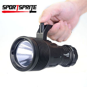 TrustFire 1600LM 2Mode Portable LED Magnetic Touch Switch Diving Flashlight Set