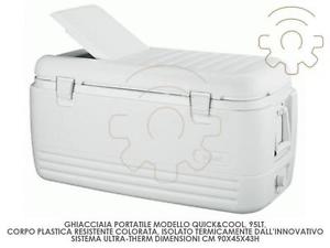 Eisschrank portable schnell und Cool 95 lt corpo kunststoff isolation