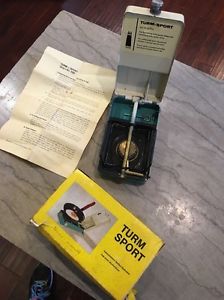 Turm Sport Metal Camp Stove Alcohol Vintage W Germany Original Box & Instruction