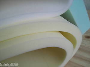 10 SHEETS 200X100X6cm. FOAM RUBBER POLYURETHANE sponge per upholstery pillows