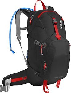 CamelBak Fourteener 24 Crux Reservoir Hydration Pack, Black/Fiery Red, 3 L/100