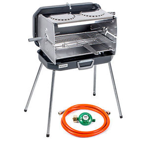 Dometic Koffer Gasgrill Classic 2 50 mbar 4,3KW + Gasdruckregler für Wohnwagen