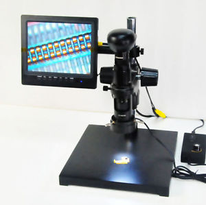 5000 Times Continuous Zoom Stereomicroscope 2 Million Pixels 8 Inch Screen