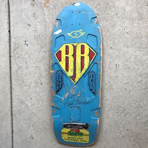 Original Sims Brad Bowman Autographed Skateboard