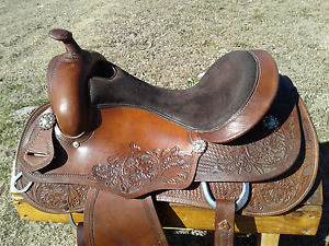 16" Western Reining Trail Saddle - Reiner