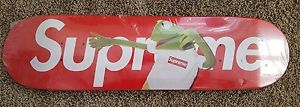 2008 Supreme Terry Richardson Kermit The Frog Box Logo Skate Skateboard Deck Red