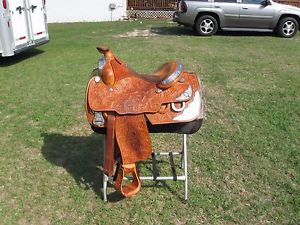 CHAMPION TURF SHOW SADDLE  15 1/2-16 IN   STERLING OVERLAY