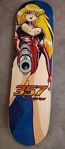 Rare NOS 1997 357 Hook Ups skateboard Sean Cliver art Screen Print Jeremy Klein