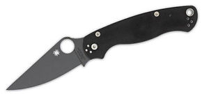 Spyderco Para-Military 2 Black G-10 Plain