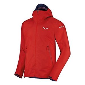 Fire (TG. 50/L) Salewa Sesvenna Ws Lrr M Giacca - Rosso (Fire) - 50/L