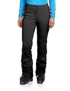 Nero - nero (TG. 20) Maier Sports Marie - Pantaloni in Softshell, donna, Nero (n