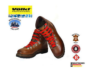 Völkl Herren zwiegenähte Bergstiefel Wanderstiefel Bergschuhe braun UK 11/EUR 46